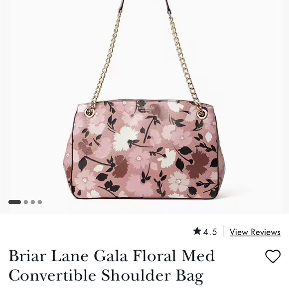 Floral Kate Spade Shoulder Bag - Picture 1 of 8